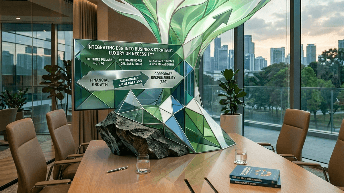 Integrating ESG into Business Strategy: Luxury or Necessity?