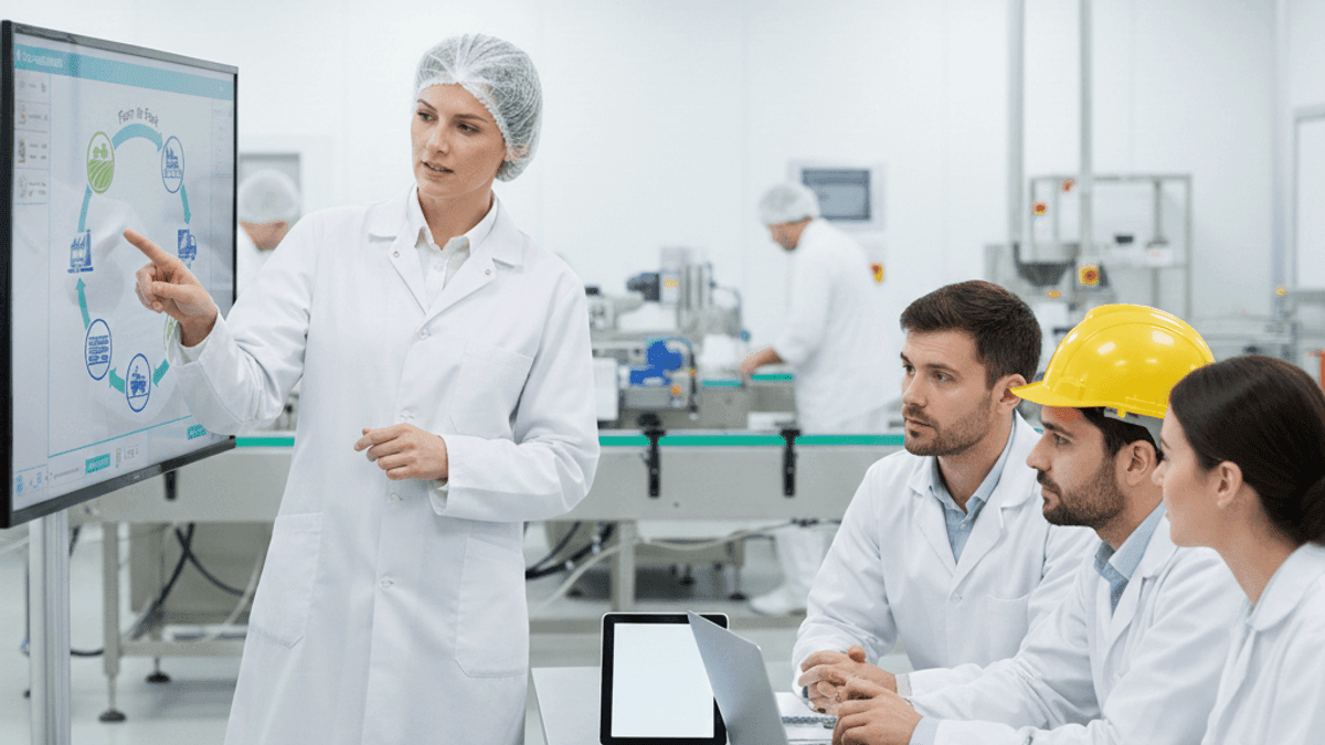 ISO 22000:2018 – Implementation of Food Safety Management.